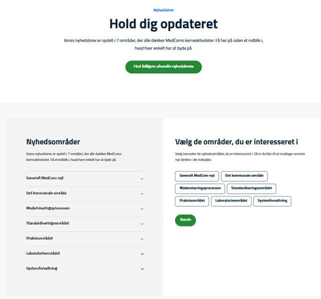 Medcom 2 Skærmbillede