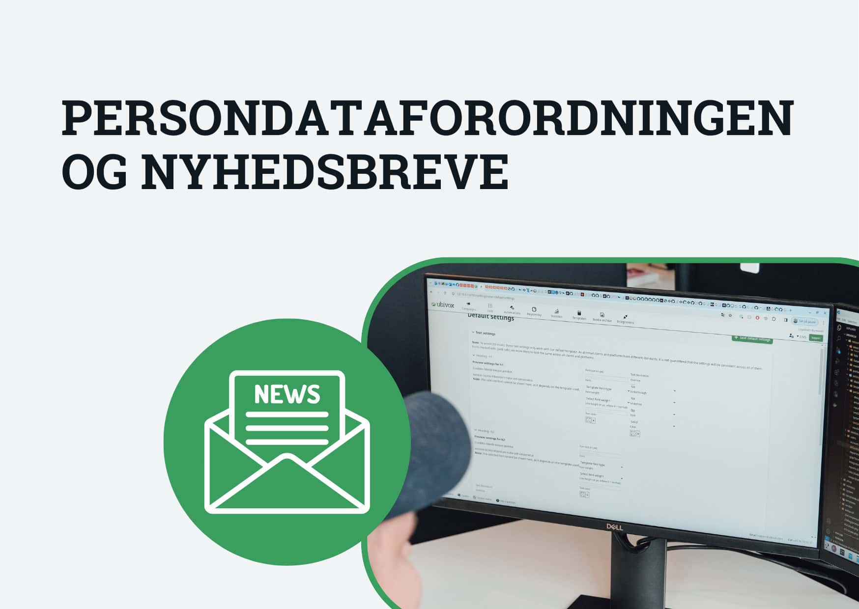 Persondataforordningen og nyhedsbreve