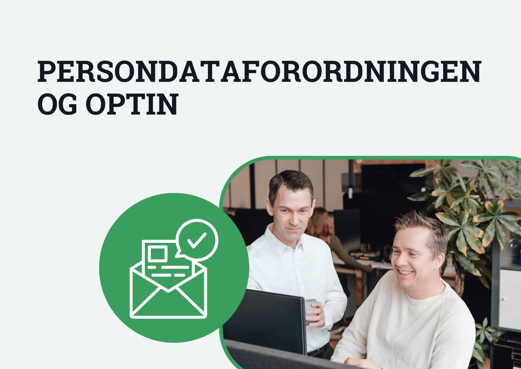 Persondataforordningen og optin