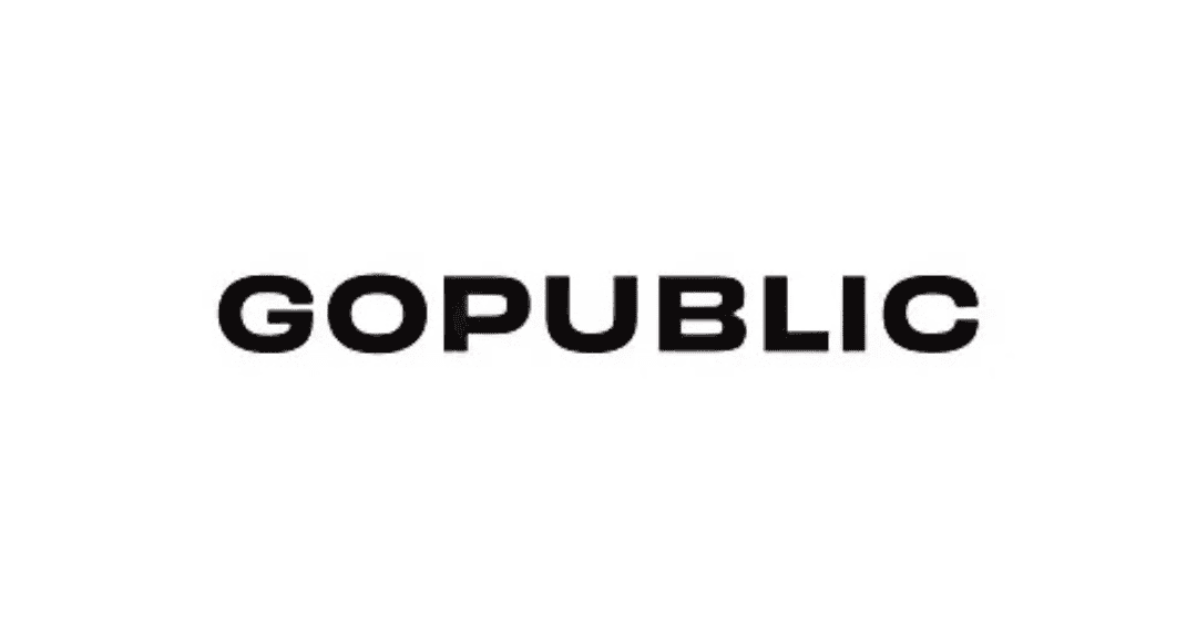 GoPublic logo